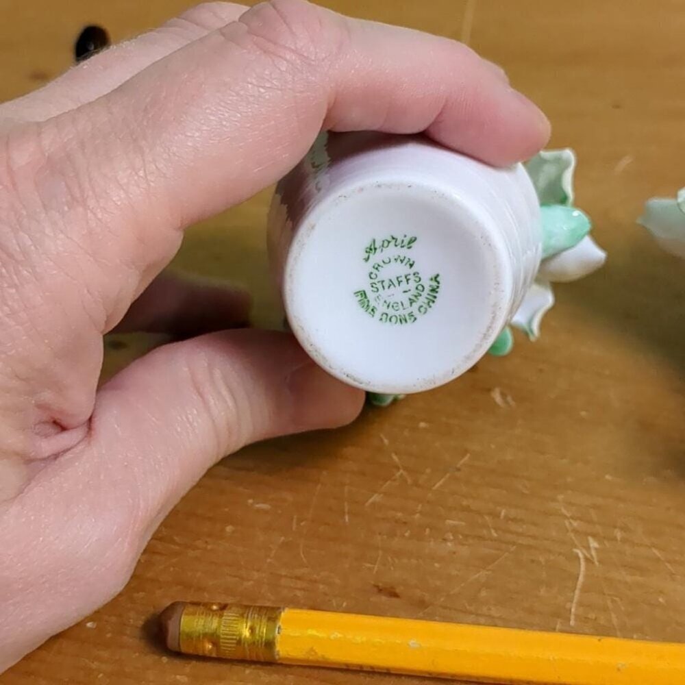 Bone China Flower baskets - Picture 4 of 6
